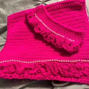 Scarf and head band set